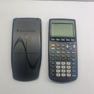 Texas Instruments TI-83 Plus Graphing Calculator -w- Cover‎ Tested & Works